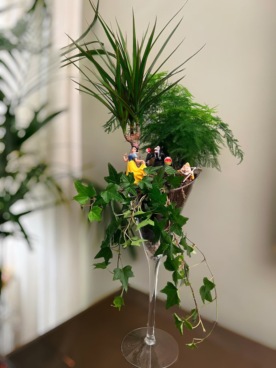 Miniflora en otros recipientes