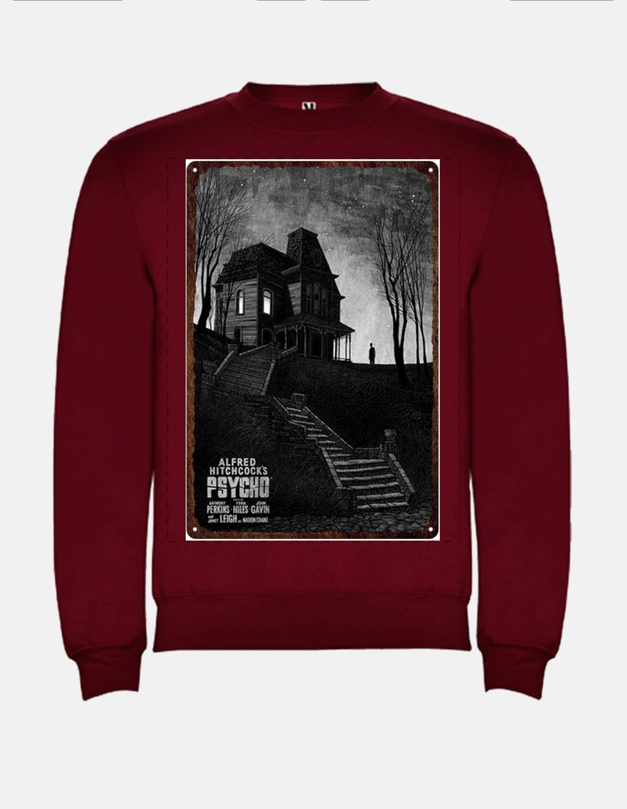Sudadera granate ‘Psicosis’