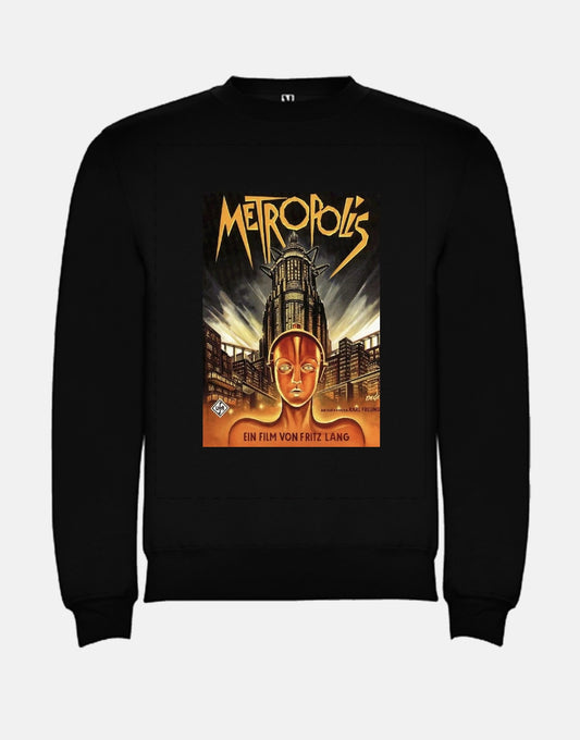 Sudadera negra ‘Metrópolis’