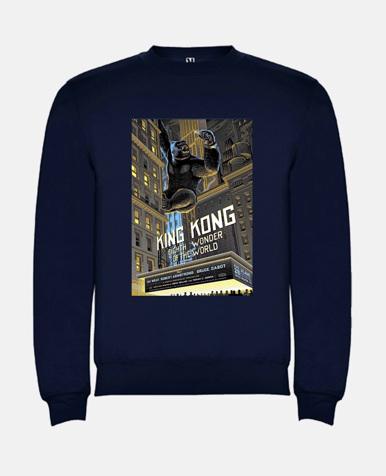 Sudadera azul marino ‘King Kong’